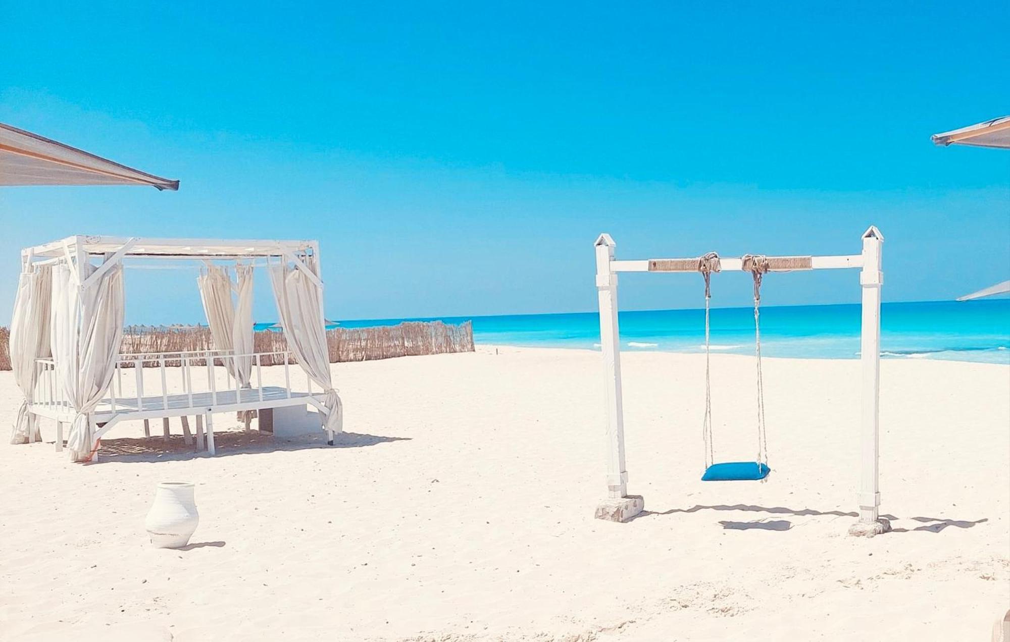 보그 엘 아랍 비치 호텔 보르그 엘 아랍 외부 사진 Beach in Punta Cana